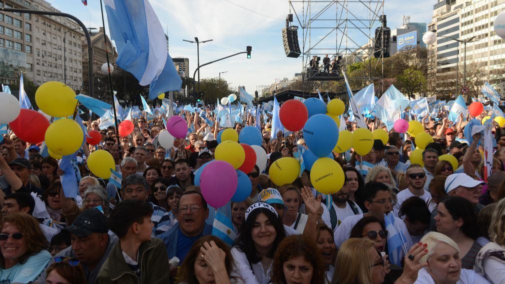 Cientos de miles participaron de la "Marcha del millón" (Hernán Nersesián/Crónica)