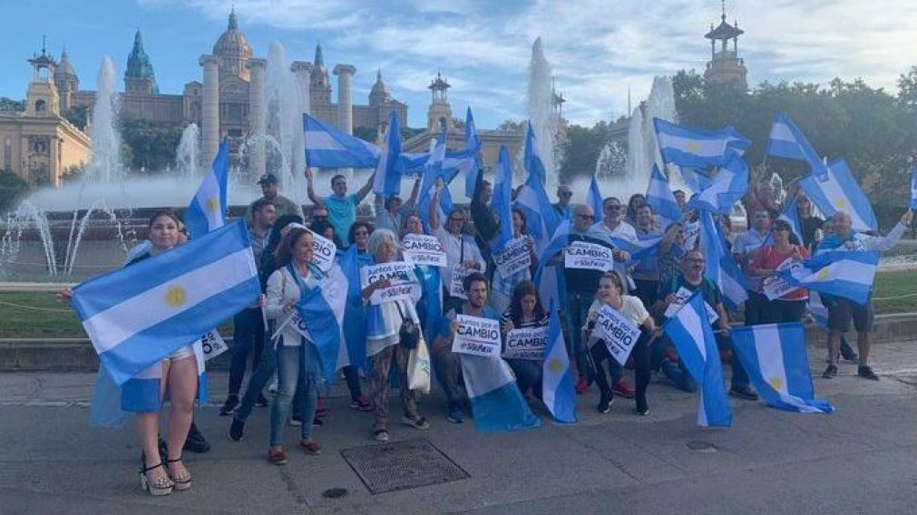 Argentinos en Alemania se sumaron a la movilización.