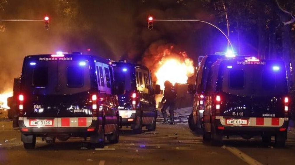 Barcelona es un caos. (Twitter).