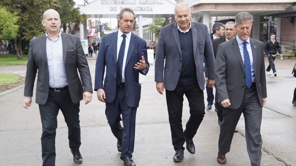 Daniel Scioli estuvo presente en la UNLAM.