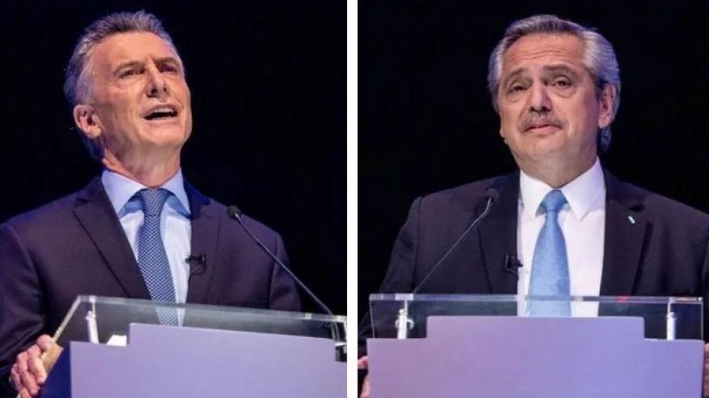 Macri y Alberto, un cruce picante.