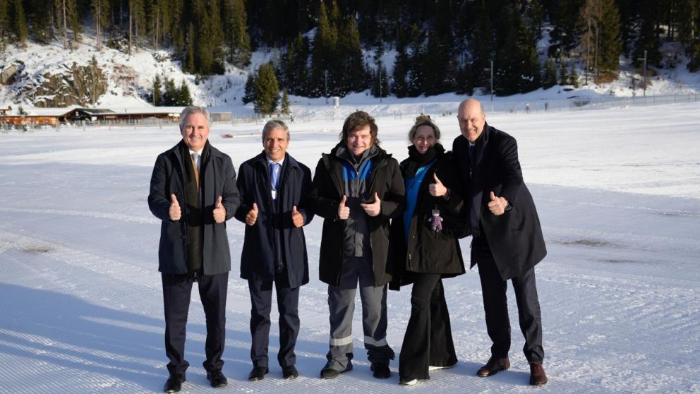 El Gobierno hizo un balance positivo de la participaci�n del presidente Javier Milei en el Foro de Davos.