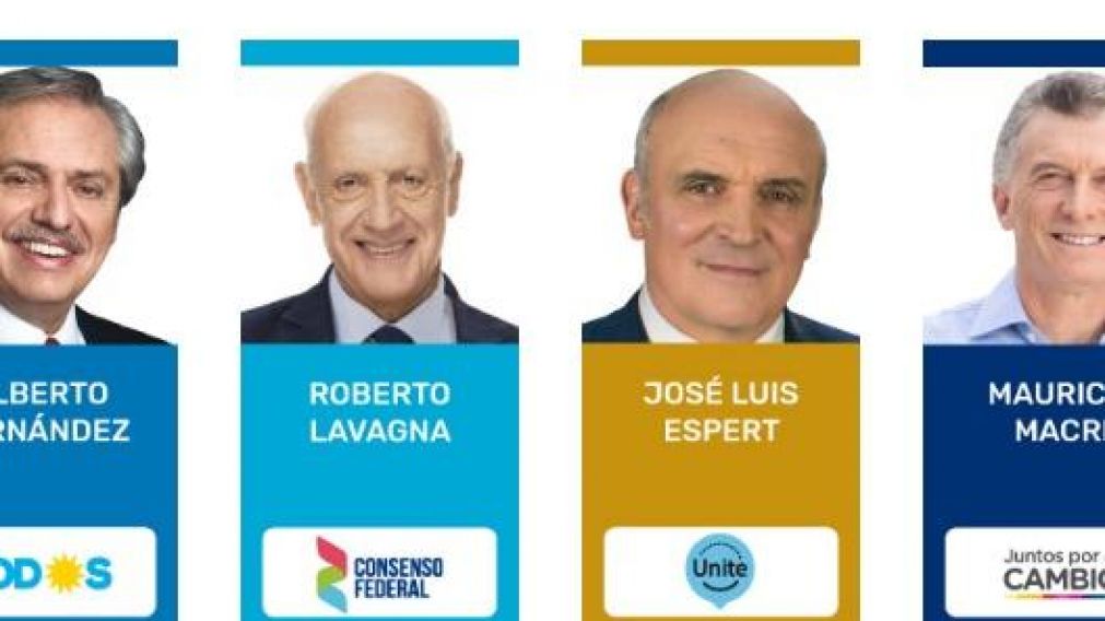 Cuatro de los seis candidatos que debatirán esta noche.