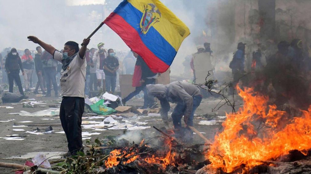 Duras jornadas se viven en Ecuador tras intensas protestas y enfrentamientos.