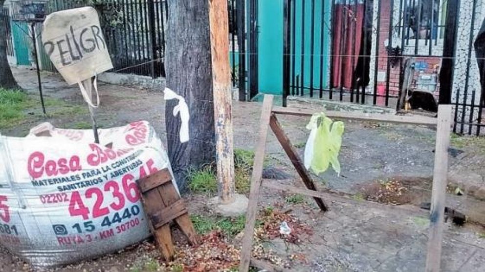 Los vecinos de esta cuadra denunciaron un hecho terrible.