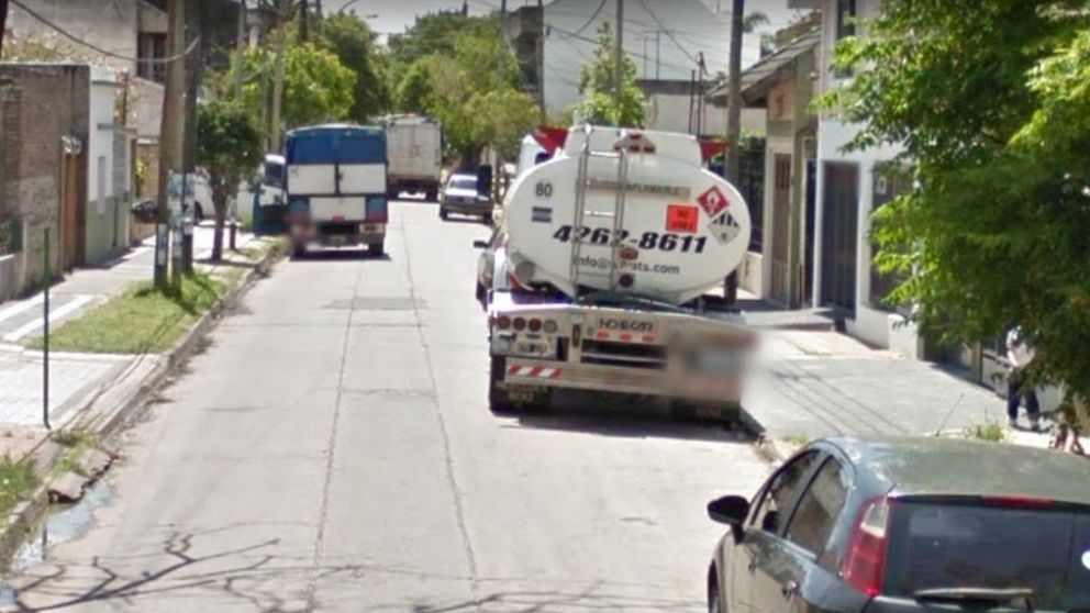 Acá se produjo el violento hecho, en el que un hombre fue asesinado y otro resultó herido.