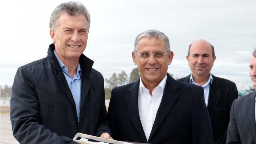 Macri y Quiroga, en uno de los �ltimos encuentros. (Archivo)