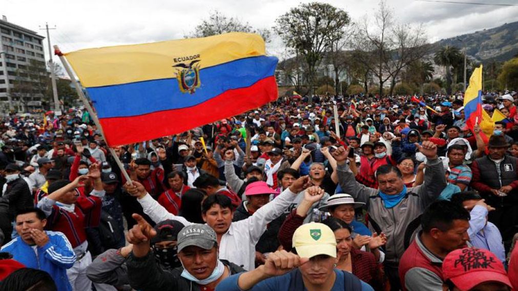 Las protestas comenzaron el 1 de octubre cuando se anunciaron las medidas económicas