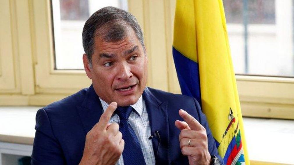 El ex presidente ecuatoriano Rafael Correa.