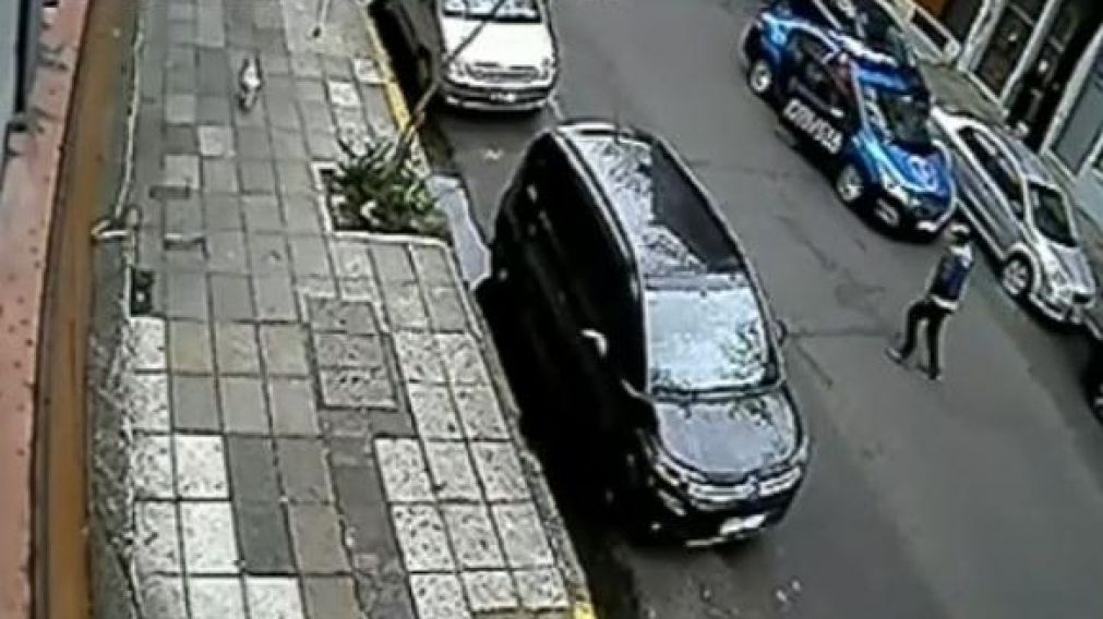La muerte de Romero quedó registrada en video (Captura).