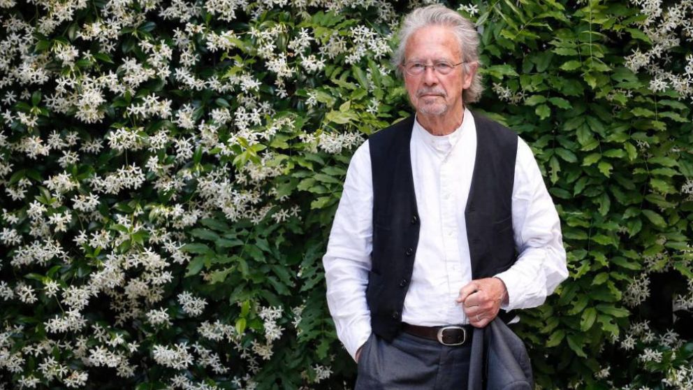 El ganador del Premio Nobel de Literatura.