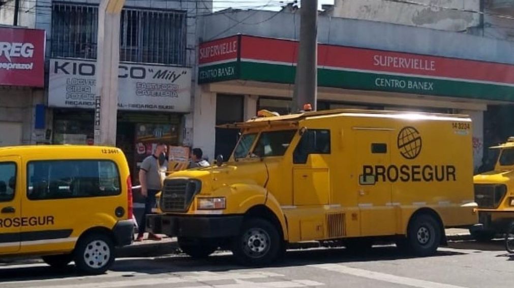 La sucursal de Lomas del Mirador en la que ocurrió el robo.