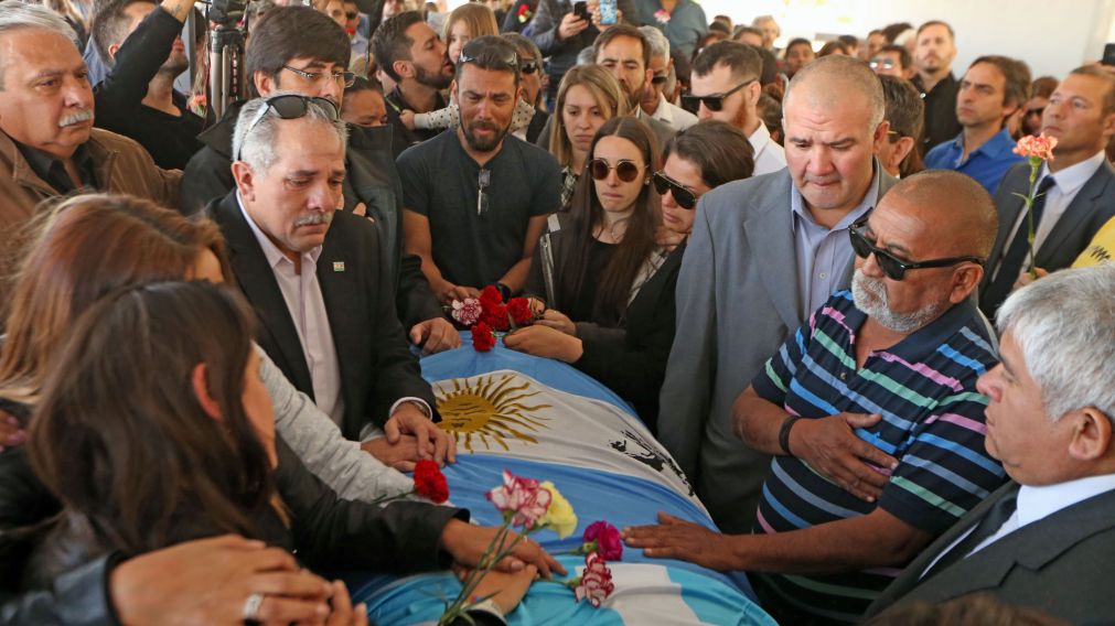 Emotivo último adiós al "Pechi" Quiroga.