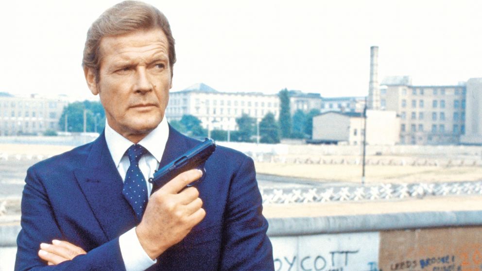 Roger Moore, uno de los actores carismáticos del cine mundial.