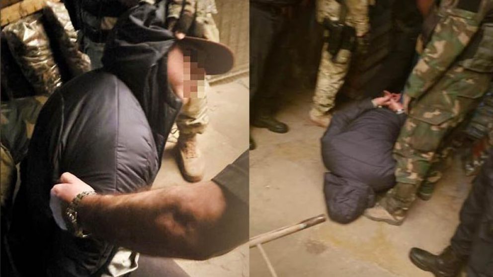 Así detuvieron al delincuente.