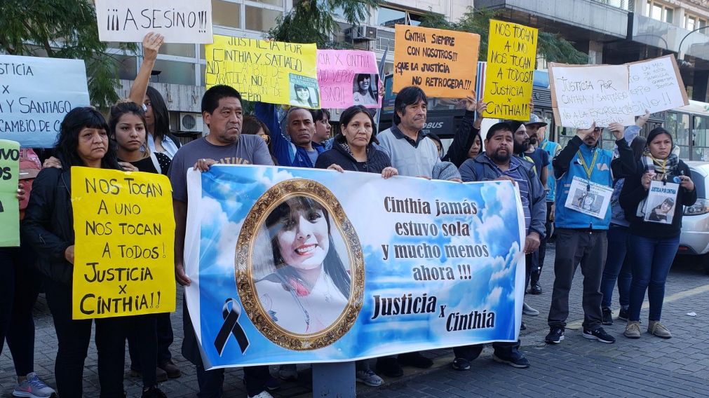Familiares de Cinthia pidieron que no dejen libre a Veppo (Twiiter)