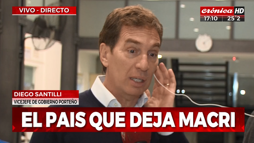 El compañero de fórmula de Larreta cree que "habrá balotaje".