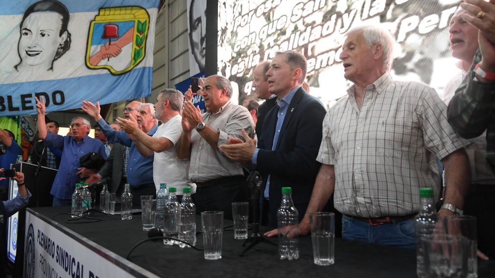 La CGT ratificó la unidad del movimiento obrero. (Rubén Paredes/Diario Crónica)