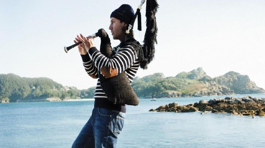 El reconocido músico español Carlos Núñez.