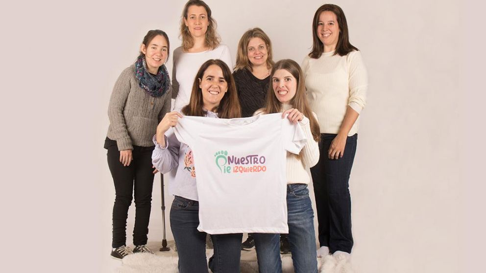 Algunos de los integrantes de Nuestro Pie Izquierdo.