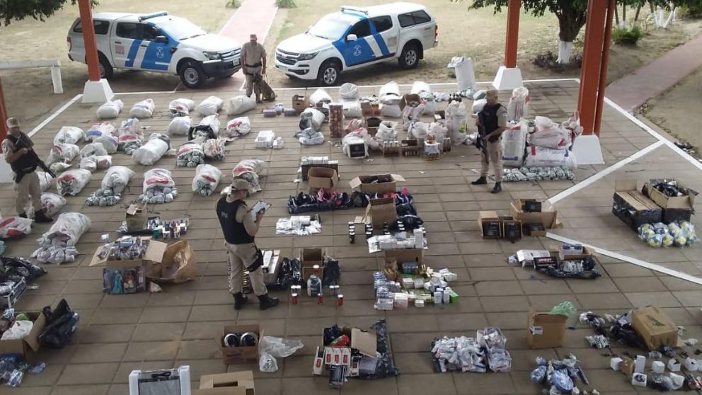 Los elementos secuestrados.