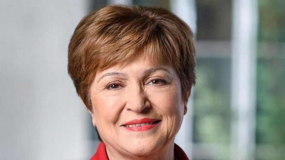 Kristalina Georgieva, la nueva directora del FMI. (Twitter)