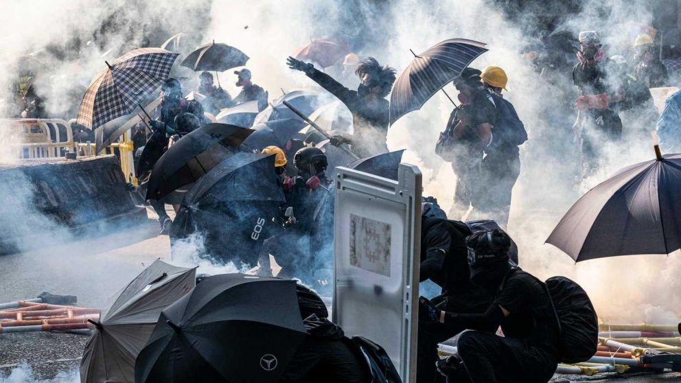 Al menos quince heridos por los incidentes. (Twitter).