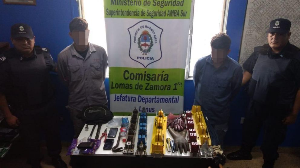 Los detenidos tienen 23 y 27 años.