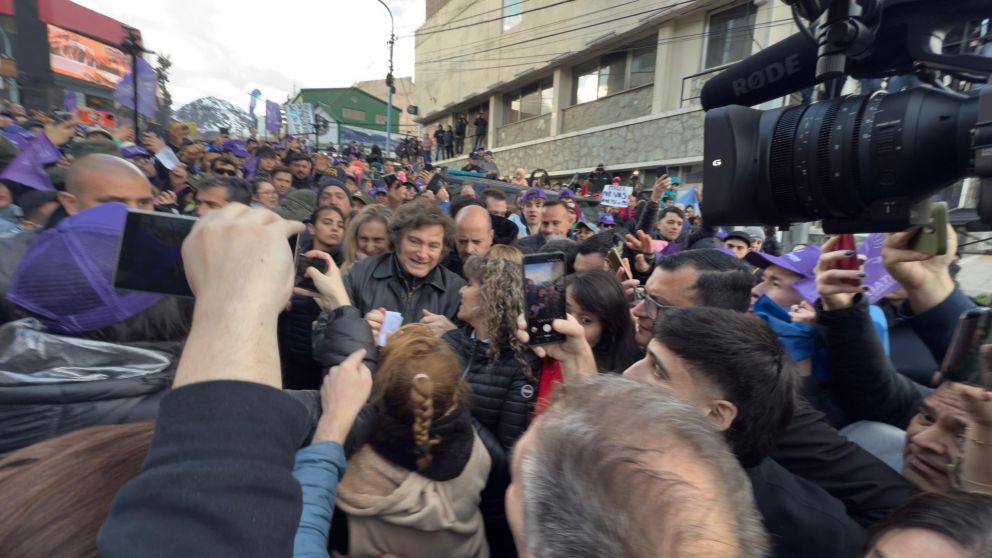 Javier Milei visit� Ushuaia.