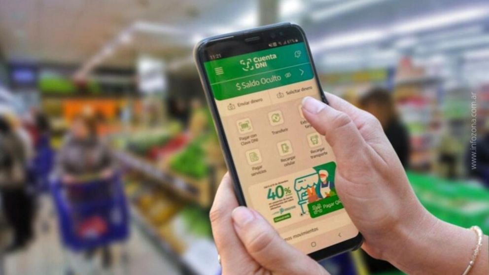 Último día para ahorrar hasta $8.000 en un popular supermercado con Cuenta DNI (Imagen ilustrativa).