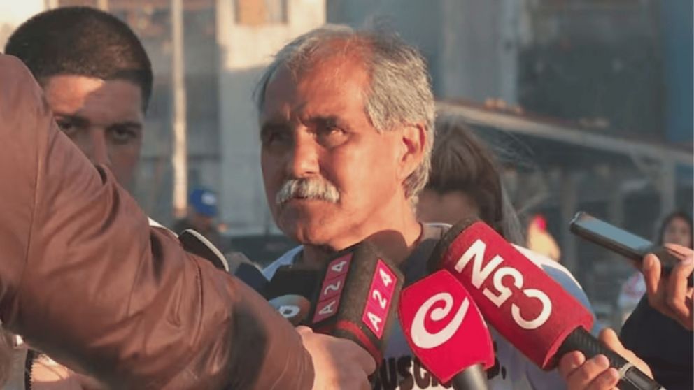 El abuelo de Brenda y Morena pidió justicia frente en medio de la movilización por el triple crimen y recordó con emoción a sus nietas (Archivo).