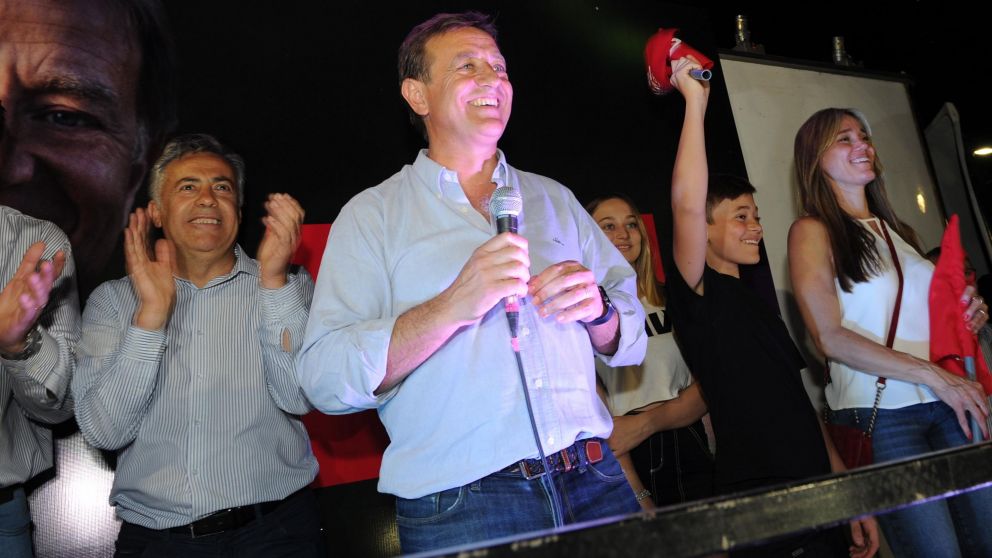 Suárez habló tras los comicios.