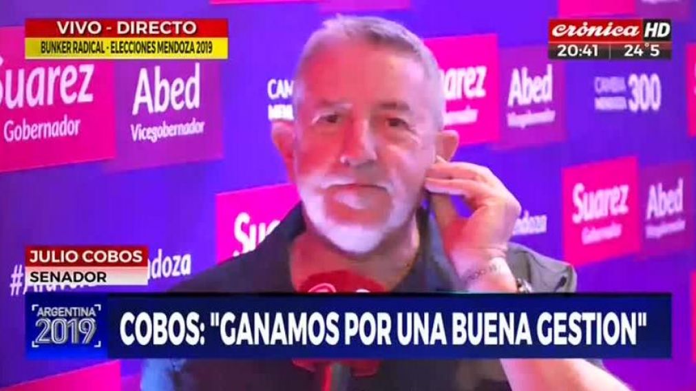 Cobos dialogó en exclusiva con Crónica HD.