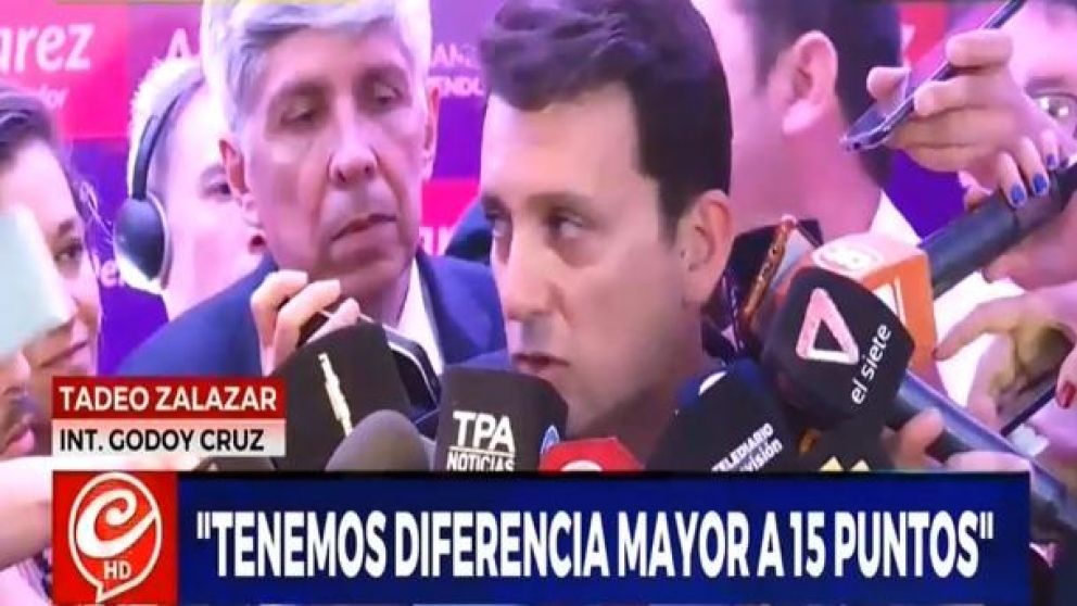 El intendente de Godoy Cruz habló de los resultados en los comicios.