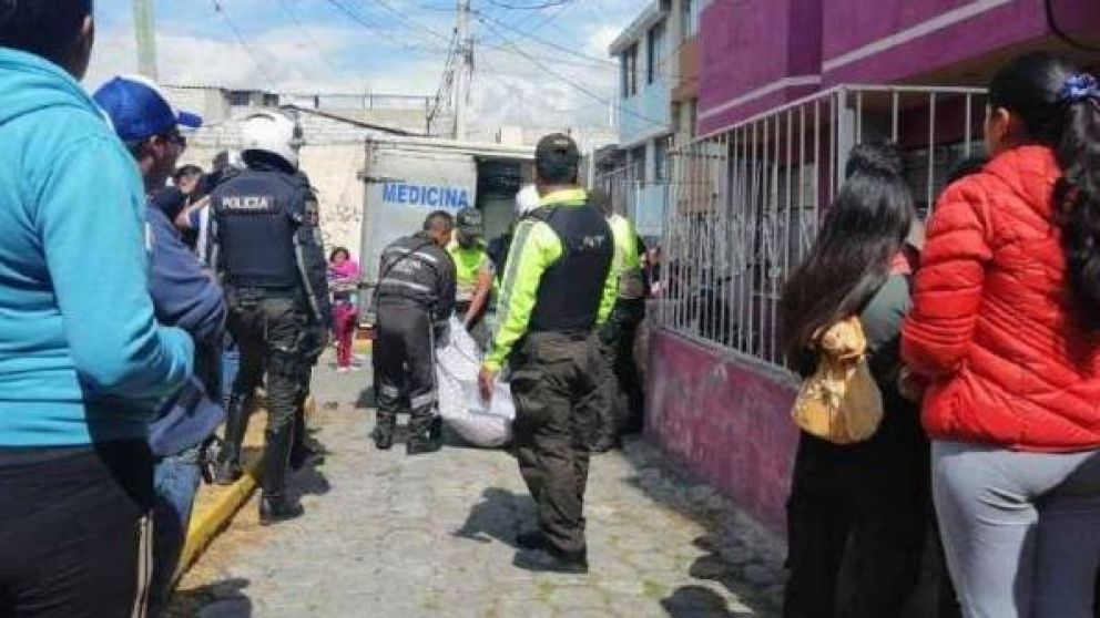 Personal policial trabajó en el lugar.