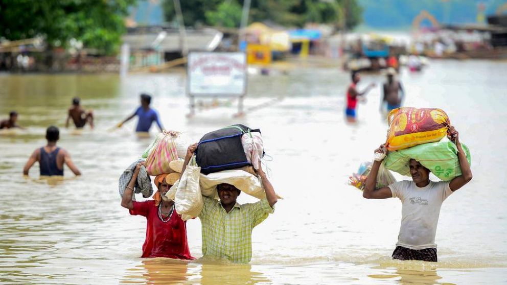 Las lluvias dejaron muerte y desolación.