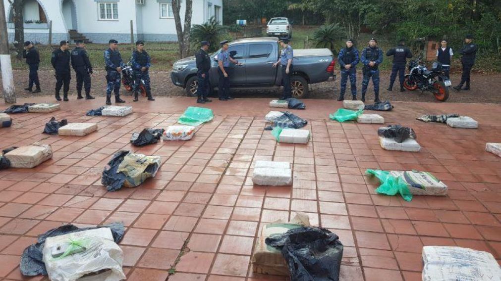 El procedimiento policial se realizó en la zona rural del paraje Línea Chica.