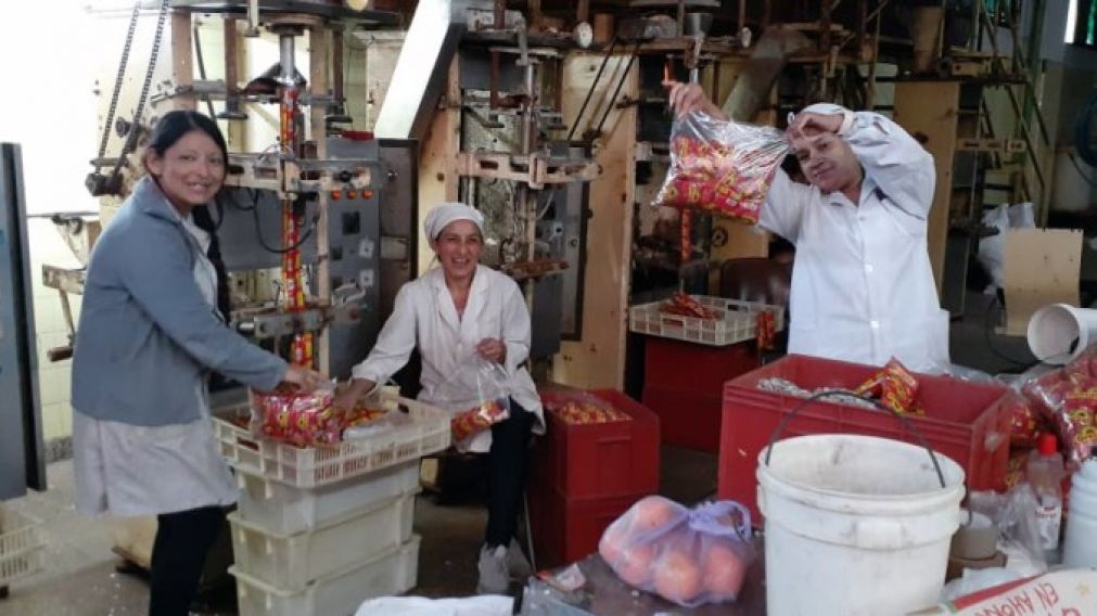 Los trabajadores nunca abandonaron la fábrica.