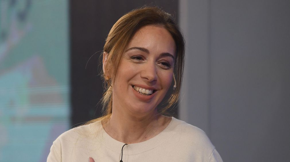 Vidal adelantar� el pago de la cl�usula gatillo a los docentes bonaerenses. (Cr�nica/ Ruben Paredes)