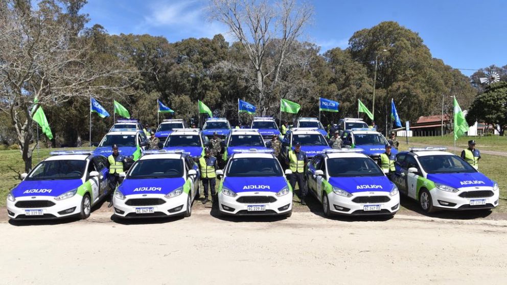 La flota de nuevos patrulleros.