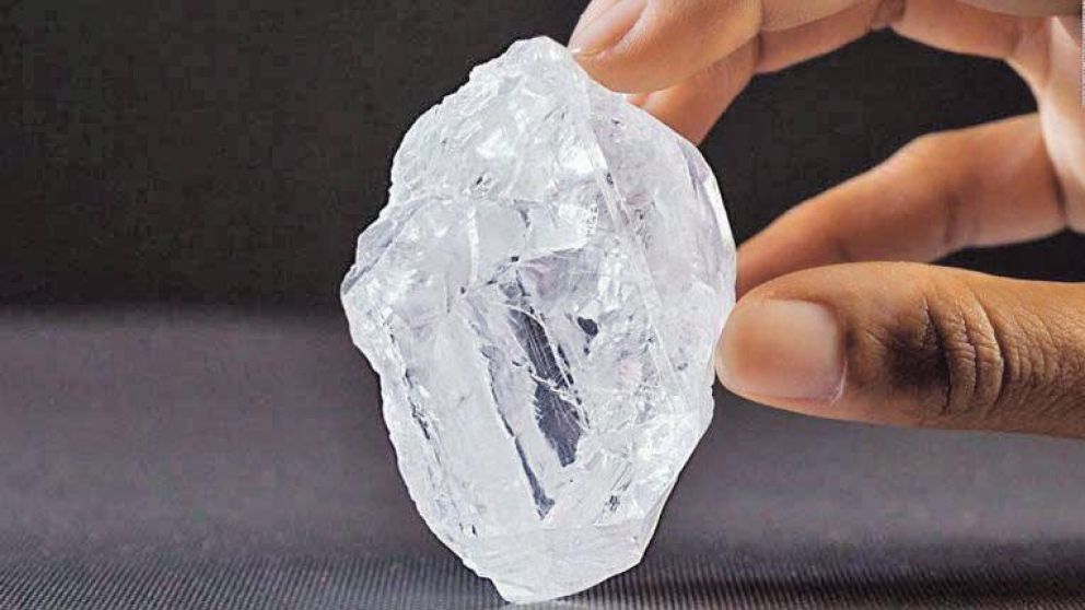 En las minas de Sudáfrica los diamantes se encuentran en sedimentos arrastrados desde lo profundo de la Tierra.
