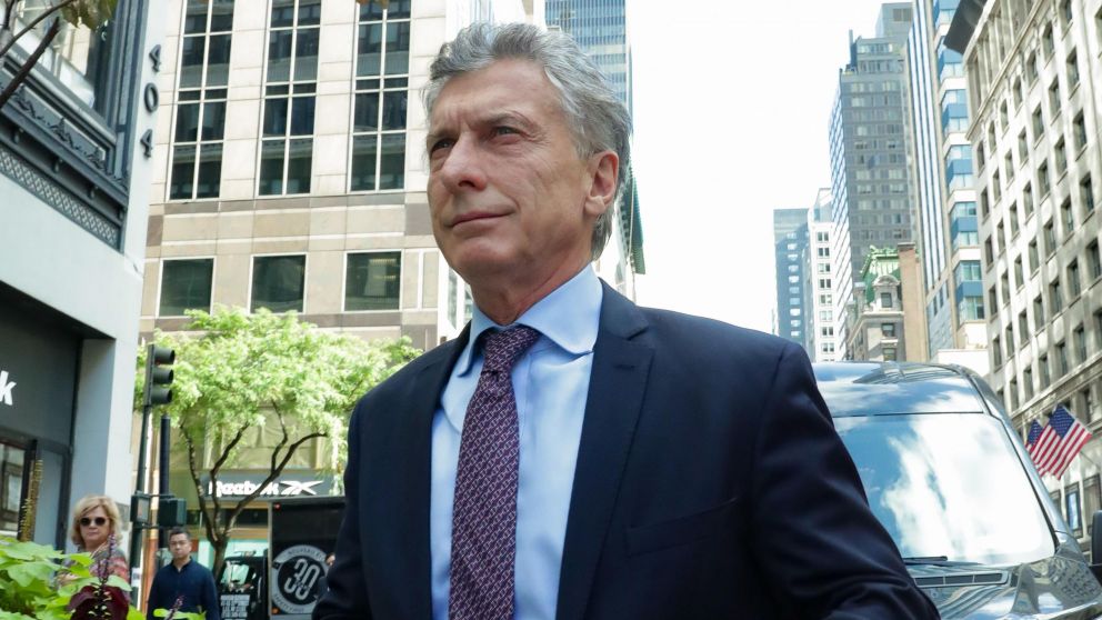 Macri viajó a Nueva York para participar de la 74ta. Asamblea General de las Naciones Unidas. (Twitter)