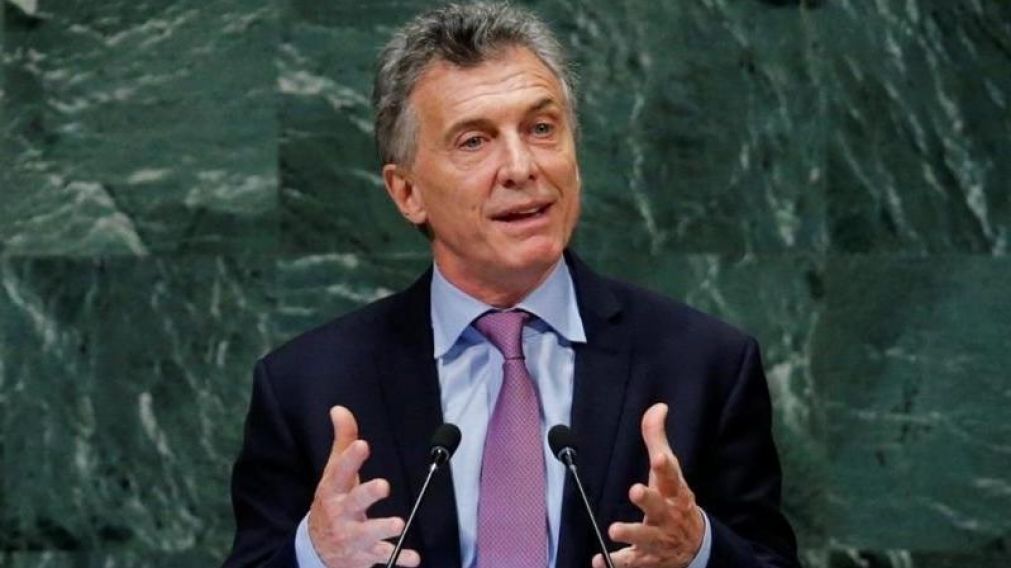 Macri participa en Nueva York de la 74 Asamblea General de Naciones Unidas. (Twitter)