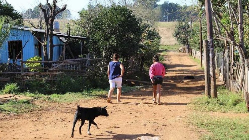 El ataque en esta cuadra del barrio El Piedral (Gentileza: El Territorio).