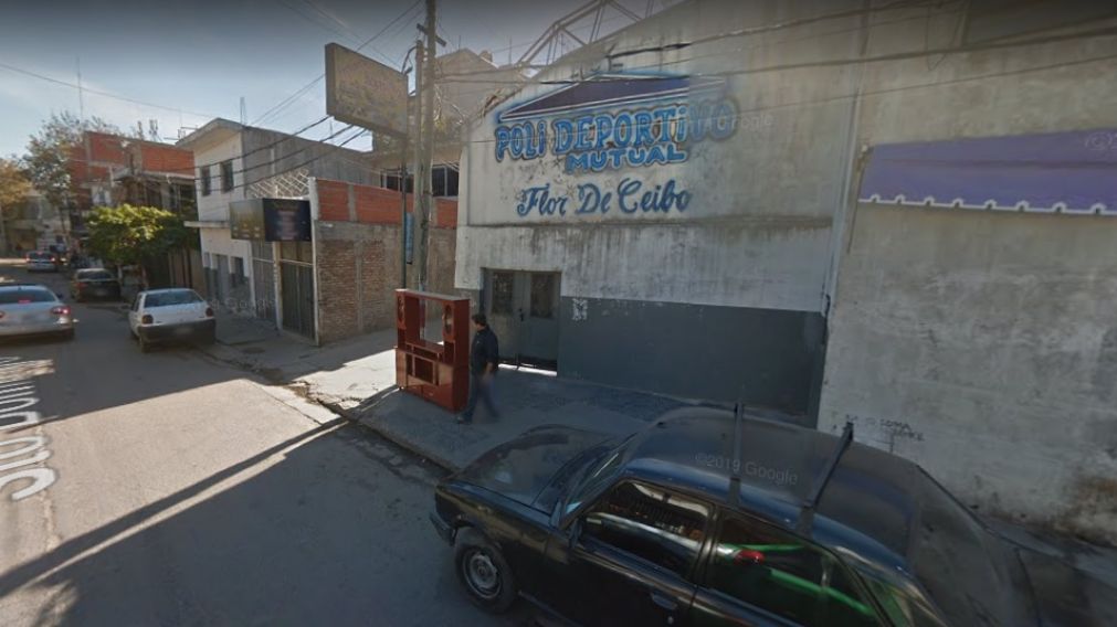 Ocurrió a metros del polideportivo Flor de Ceibo. (Google Street View)
