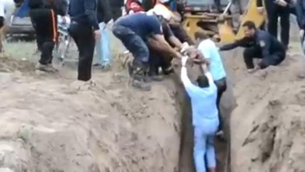 Así fue cómo la rescataron.