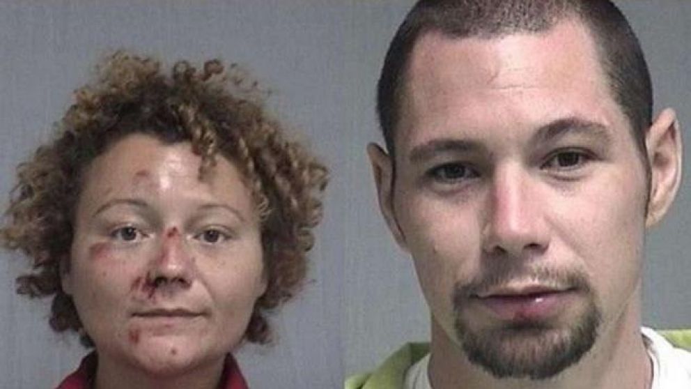 Aaron Thomas (31) y Megan Mondanaro (35), los apasionados novios.