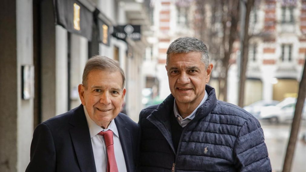 Jorge Macri se reunió en Madrid con el presidente electo de Venezuela, Edmundo González Urrutia