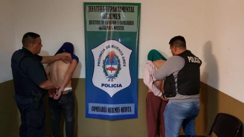 El pastor y su cómplice fueron detenidos en el templo.