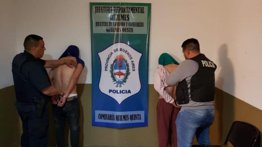 El pastor y su cómplice fueron detenidos en el templo.